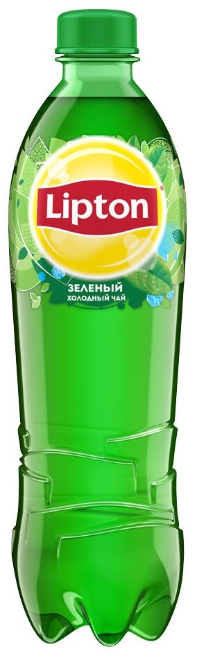 Lipton Ice Tea Зеленый холодный чай, 1 штука по 0,5 л - фотография № 3