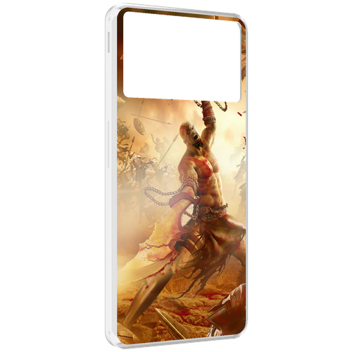 Чехол MyPads God Of War III для ZTE Nubia Z40S Pro задняя-панель-накладка-бампер чехол mypads god of war кратос атрей для zte nubia z40s pro задняя панель накладка бампер