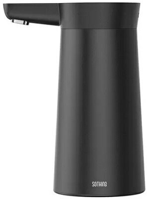 Автоматическая помпа для воды Xiaomi Mijia Sothing Water Pump Wireless, черная - фотография № 2