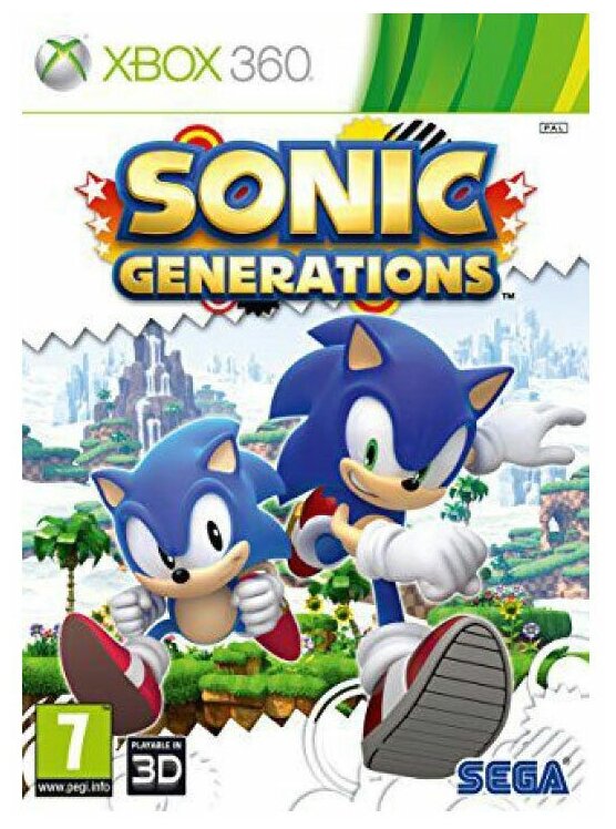 Sonic Generation [Xbox 360, английская версия]