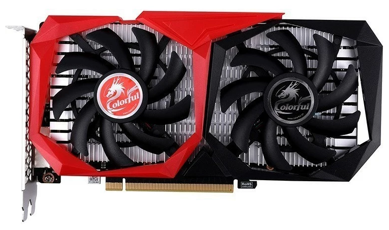 Видеокарта 4096Mb Colorful GeForce GTX 1630 NB 4GD6-V 4GB GDDR6 64bit HDMI+DVI+DP