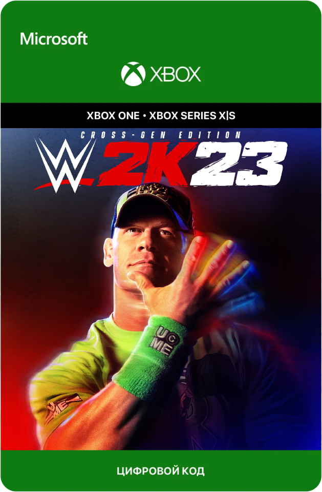 Игра WWE 2K23 Cross-Gen Digital Edition для Xbox One/Series X|S (Турция), электронный ключ