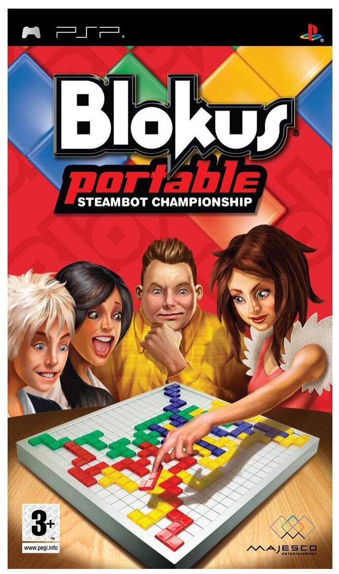 Blokus Portable: Steambot Championship (PSP) английский язык