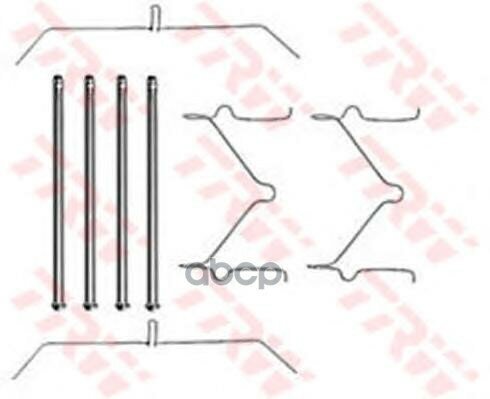 Рем. ком/Кт Торм. Колодок Пер. Toyota 4 Runner 2.4-3.0 08.89-03.96/ Hilux Ii 2.2-2.4/ Land Cruiser 2.4-4.2 01.75-12.97 TRW арт. PFK290