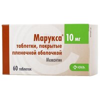 Марукса таб. п/о. плен., 10 мг, 60 шт.