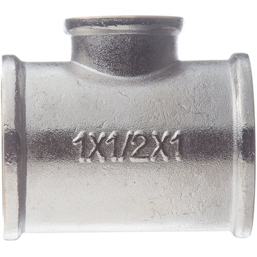 Тройник переходной 1 ВР(г) х 1/2 ВР(г) х 1 ВР(г) латунный