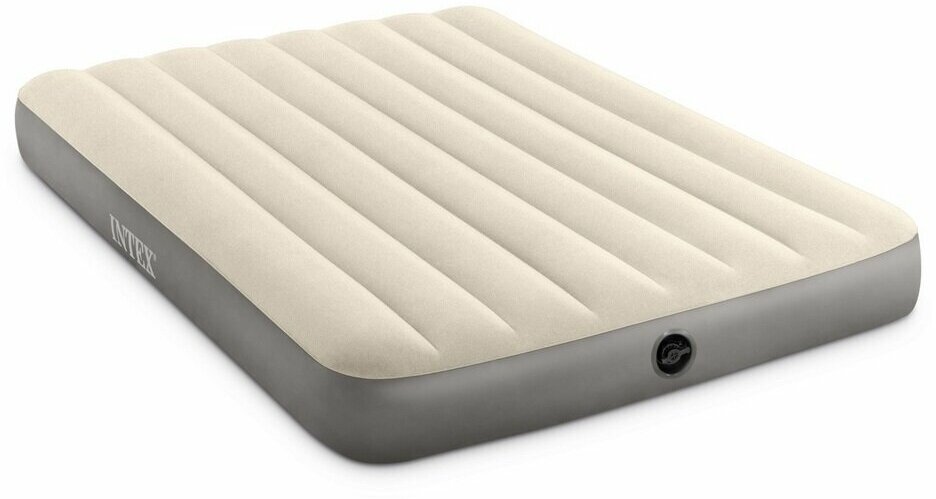 Кровать надувная INTEX DELUXE SINGLE-HIGH AIRBED, 137х191х25см