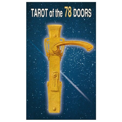 гадальные карты lo scarabeo dark angels tarot 78 карт Гадальные карты Lo Scarabeo Tarot of the 78 Doors, 78 карт, разноцветный