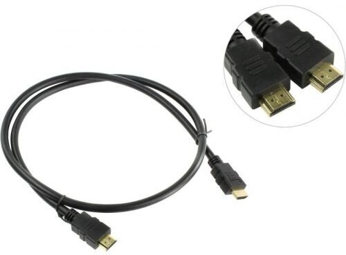 Кабель HDMI 3м AOpen ACG511D-3M круглый черный - фото №6