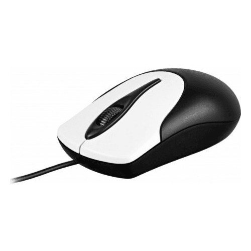 Мышь NetScroll 100 V2, USB, чёрный/серебристый