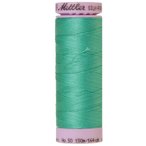 Нить для машинного квилтинга SILK-FINISH COTTON 50, 150 м 100% хлопок 0907 Bottle Green ( 9105-0907 )