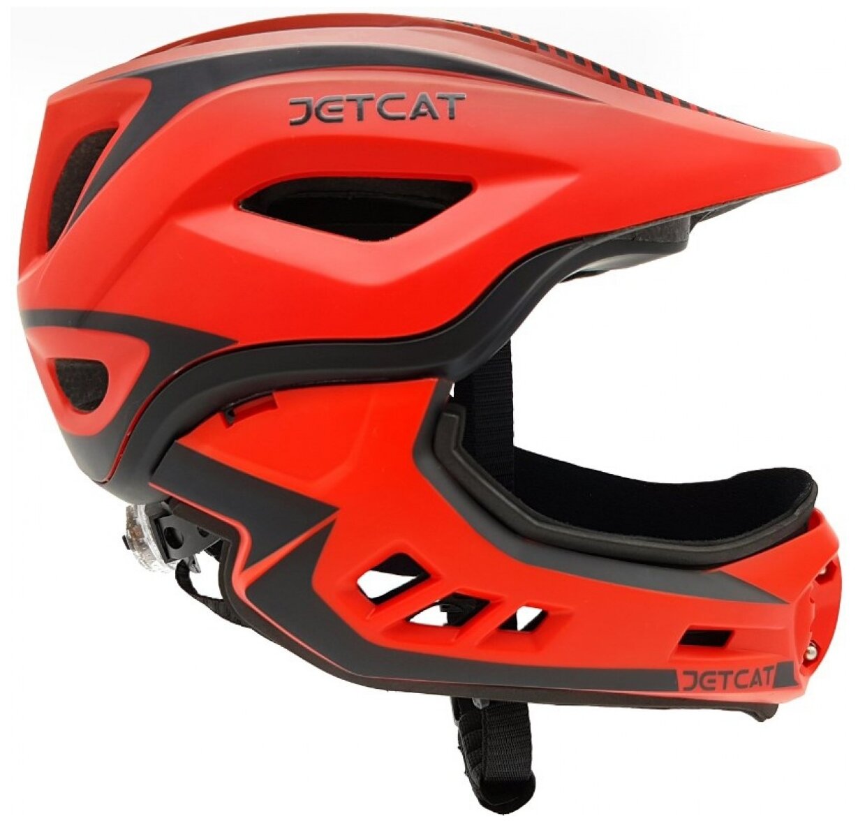  - JETCAT - Raptor -  "S" (48-53) - Red/Black - FullFace-  -  -  - 