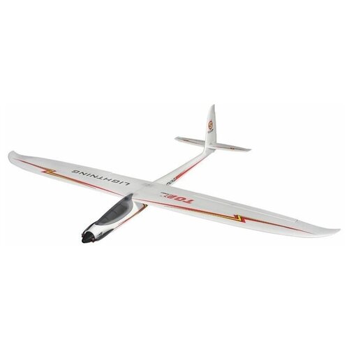 TOPrc Радиоуправляемый планер TOPrc Lightning V2 (Propeller Power System) 1500mm RTF 2.4GHz 4-ch LiPo - top050C