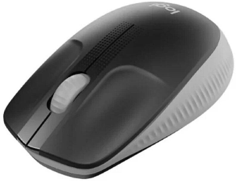 Мышь компьютерная LOGITECH (910-005906) беспроводная/1000 dpi/3кн/M190 Grey