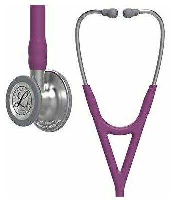 3M Стетоскоп Littmann Cardiology IV, сливовая трубка, стальная акустическая головка, 69 см