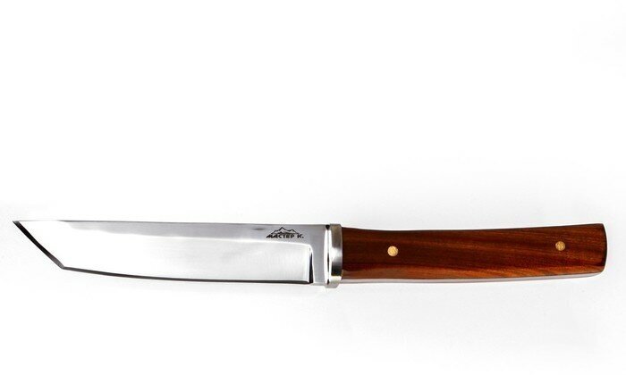 Нож-танто в оплетке в дереве, клинок 9,8см 7866359