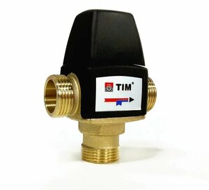 Термостатический смесительный клапан 1" ( 35-60 С) kv/s 1.6 BL3110C04 TIM