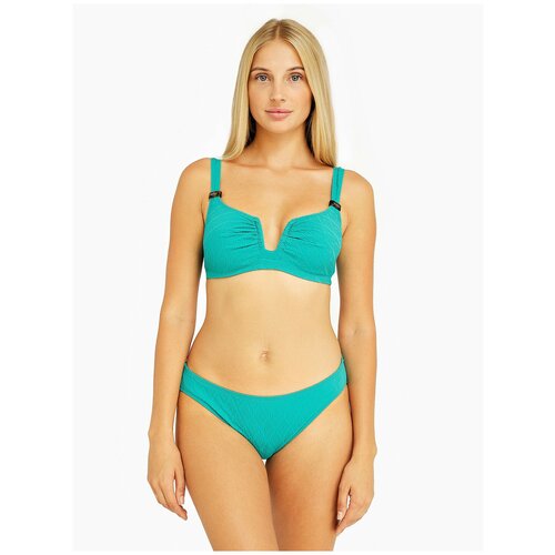 фото Купальник hateia, размер 42, зеленый