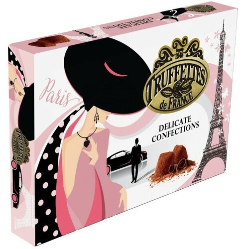 Подарочный набор Chocmod Truffettes de France Шоколадные конфеты Трюфели Fancy, 500г