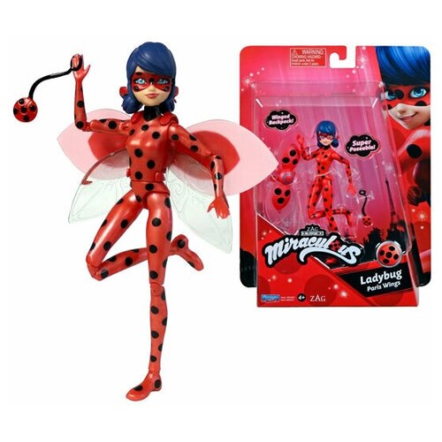 Miraculous Игровой набор Ladybug Paris Wings 12 см 50401