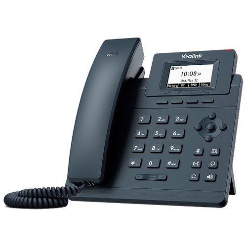 VoIP-телефон Yealink SIP-T30P черный voip телефон yealink sip t31g черный