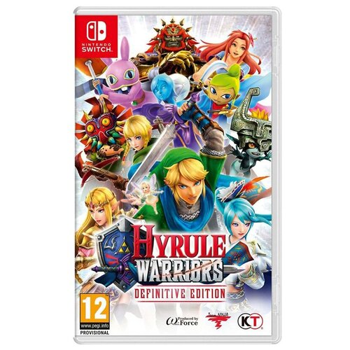 Игра Hyrule Warriors Definitive Edition для Nintendo Switch, картридж hyrule warriors age of calamity – expansion pass дополнение [switch цифровая версия] цифровая версия