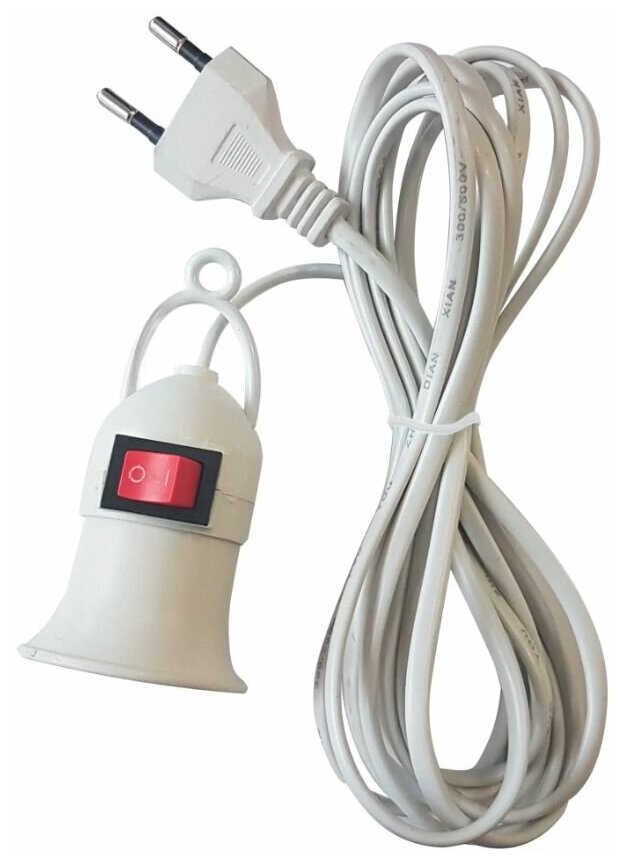 Светильник/патрон для растений переносной E27, длина провода 3 м - фотография № 2