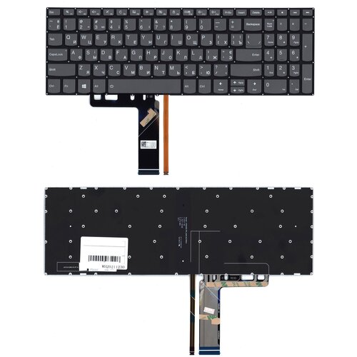 Клавиатура для ноутбука Lenovo IdeaPad 3 15ARE05 с подсветкой p/n: 5CB0X57547, 9Z. NDUBN. B1N клавиатура keyboard для ноутбука lenovo ideapad черная с подсветкой 9z ndrdsn 101