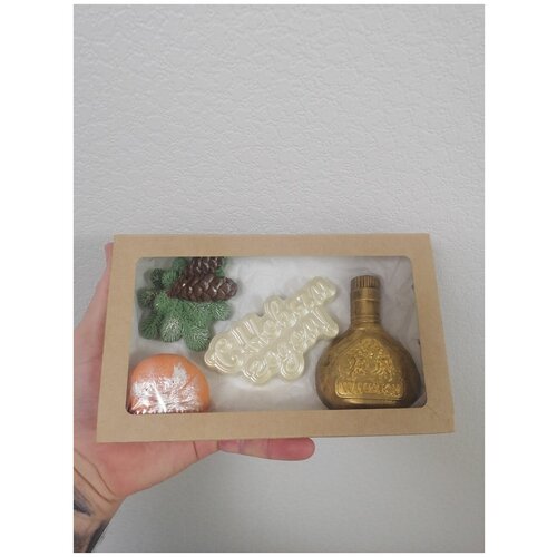 Подарок мужчине на 23 февраля оринальный шоколадный подарочный набор MUJ2023 KupiTrendy