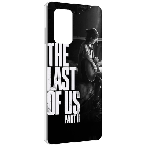 Чехол MyPads The Last of Us Part II Элли для ZTE Blade A72 / ZTE Blade V40 Vita задняя-панель-накладка-бампер