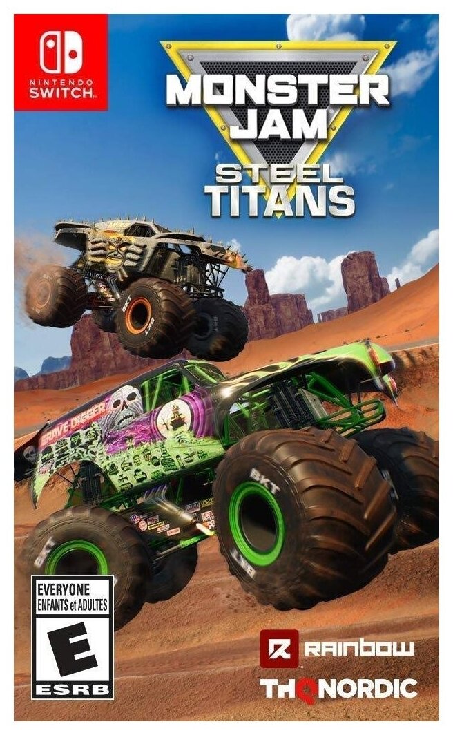 Игра Monster Jam Steel Titans для Nintendo Switch