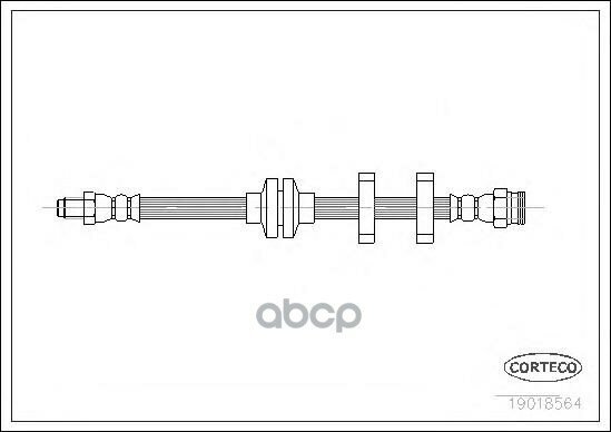 Тормозной Шланг Corteco арт. 19018564