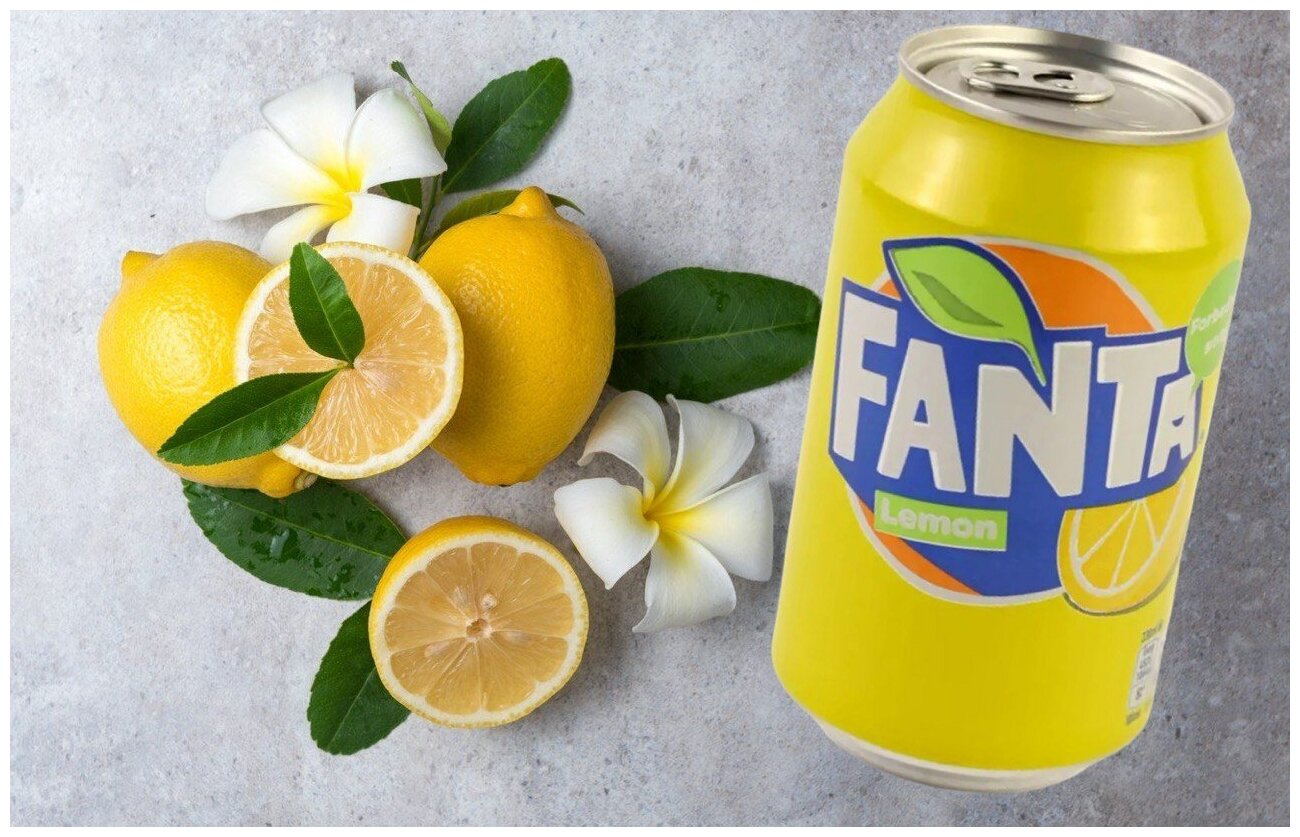 Напиток Fanta Lemon - фотография № 4