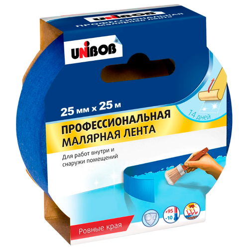 Лента UNIBOB 46571/89344, 25 мм x 25 м