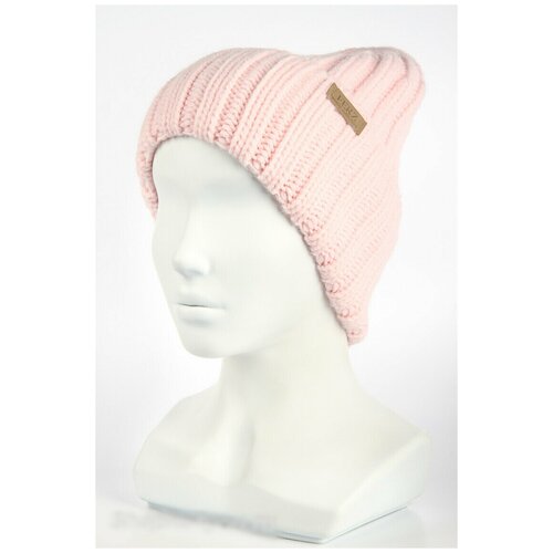 Шапка бини Ferz, размер UNI, розовый шапка бини ferz тиффани цвет серо розовый