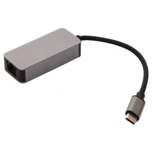 Сетевая карта RJ-45 KS-is KS-714C USB3.0 Type-Cm на LAN Ethernet кабель адаптер RTL8156 - чёрный сетевая карта rj 45 ks is ks 714c usb3 0 type cm на lan ethernet кабель адаптер rtl8156 чёрный