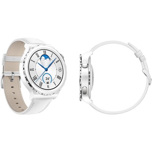 Умные наручные круглые смарт часы спортивный фитнес браслет смарт-часы для смартфона Smart watch M S Classic-ms-84875380X6ProWhiteSilver Серебро 369000₽