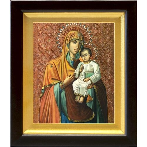Казанская Песчанская икона Божией Матери, киот 14,5*16,5 см