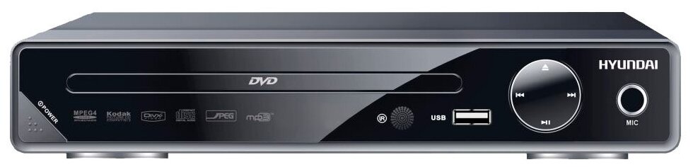 DVD-проигрыватель Hyundai H-DVD200 черный