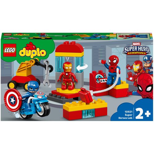 Конструктор LEGO DUPLO 10921 Лаборатория супергероев