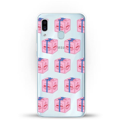 фото Силиконовый чехол mendls на samsung galaxy a30 andy & paul