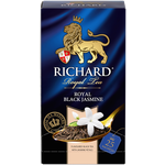 Чай черный Richard Royal black jasmine в пакетиках - изображение