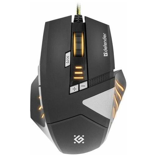 Мышь Defender Warhead GM-1760 черный 109900₽