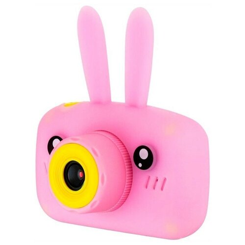 Детский цифровой фотоаппарат Fun Camera View Зайчик розовый