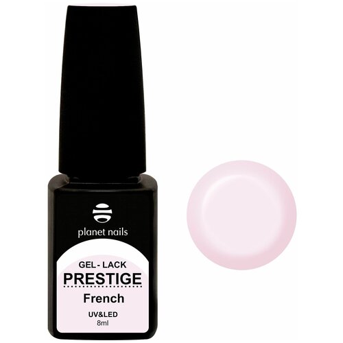 Planet nails Гель-лак Prestige French, 8 мл, 330 розовая вода planet nails гель лак prestige luxe 8 мл 308 королевский синий перламутр