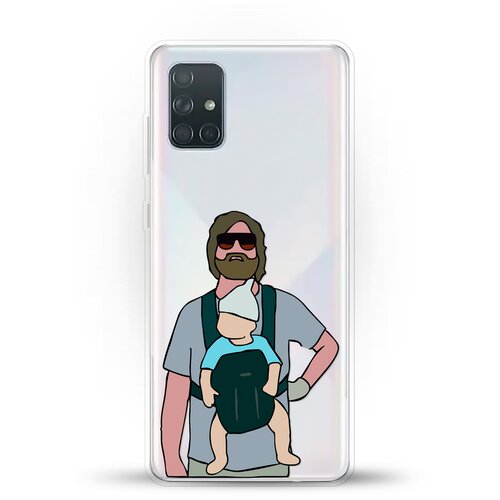 фото Силиконовый чехол алан на samsung galaxy a71 andy & paul