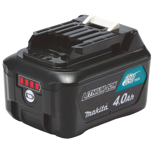 Аккумулятор Makita 197406-2, Li-Ion, 12 В, 4 А·ч, 1 шт. аккумулятор bl1016 12 в 1 5 ач li ion makita арт 191692