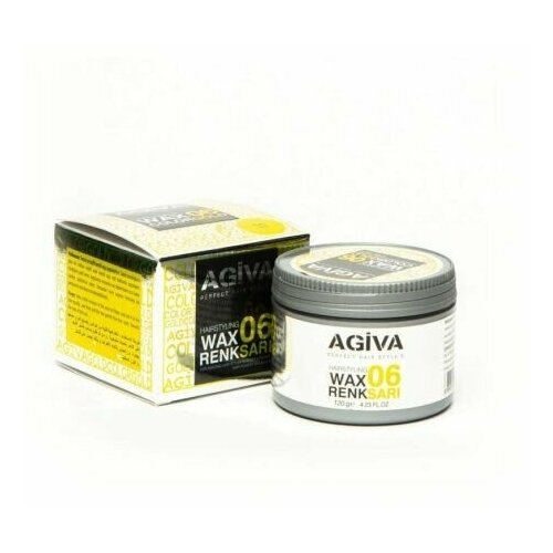 AGIVA Color Wax 06 GOLD Воск для волос золотой 120 мл