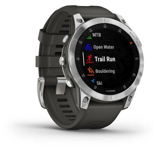 Умные часы Garmin Epix 2, серый стальной