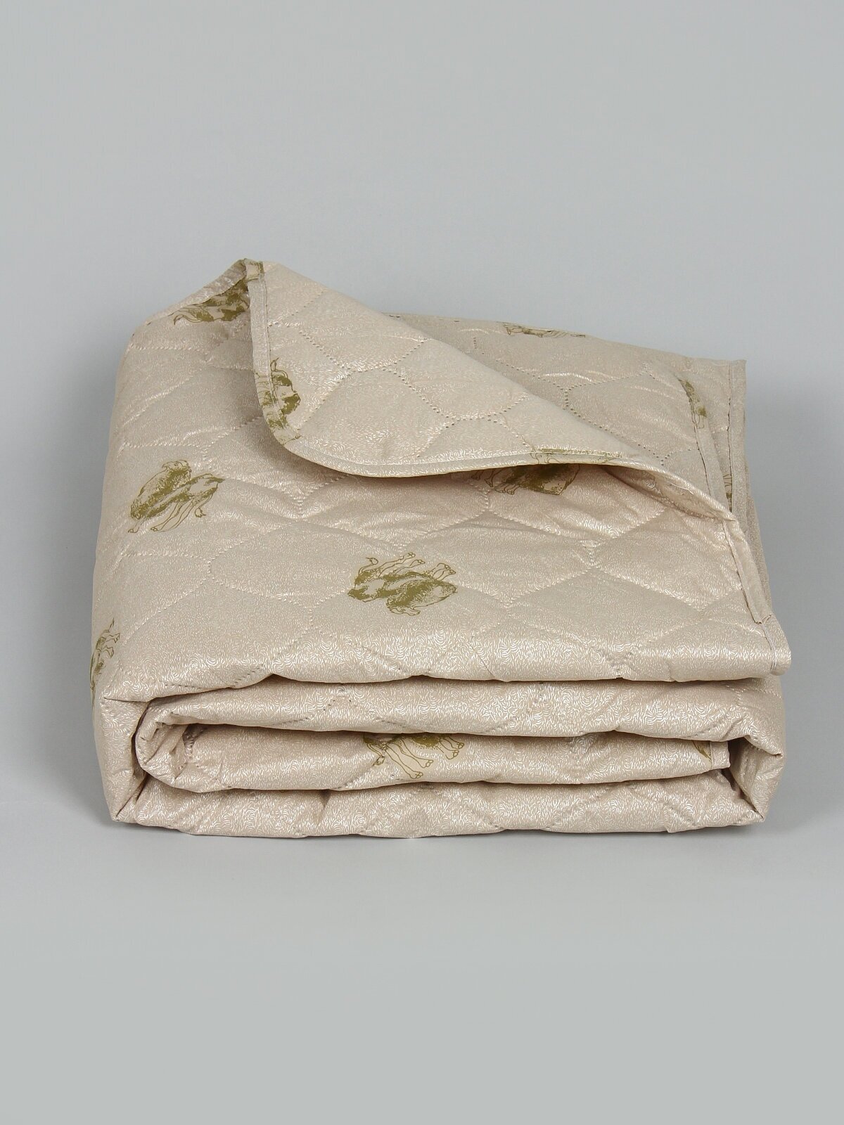 Одеяло "Верблюжья шерсть" облегченное, 1,5 спальное, в поплексе, плотность 150 г/м2 - фотография № 6
